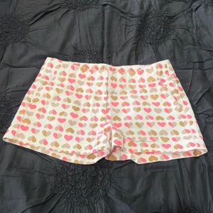 Crewcuts heart shorts